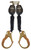 Guardian 32005 GR6 Double Web SRL Steel Rebar Hook Includes Carabiner 6 ft