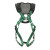 MSA V-FORM+ Harness Back & Chest D-Rings Tongue Buckle Leg Straps