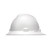 MSA 10204785 Silver Carbon Fiber V-Gard Hydro Dip Hard Hat with Fast trac III