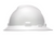 MSA Silver Carbon Fiber V-Gard Hydro Dip Hard Hat with Fast trac III