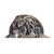 MSA 10204787 Full Brim Devils Kanyon V-Gard Hydro Dip Hard Hat with Fast trac III