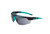 Uvex S2881HS Avatar Teal Frame Gray Lens Safety Glasses with Hydroshield Coating 