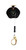 Frontline RPG081RLE Leading Edge Cable Single Leg 8' SRL with Steel Rebar Hook End
