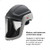 3M Versaflo Hard Hat Assembly with Premium Visor and Faceseal