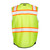 ML Kishigo Black Bottom Lime Safety Vest Style Class 2