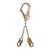 Frontline PSSW2R-US Patriot Positioning Chain with Swiveling Hook (USA Made)