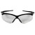 Nemesis 25676 Black Safety Glasses with Clear Lens (Dozen)
