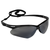 KleenGuard 25688 Nemesis Black Safety Glasses with Smoke Mirror Lens (Each)
