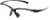 Crossfire 92420 Shiny Pearl Gray Frame with Clear Lens - 2.0 Diopter (Each)