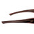 Crossfire 23117 Crystal Brown Frame with HD Brown Flash Mirror Lens (Each)