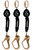 Frontline RPW061R Web Single Leg 6' SRL with Steel Rebar Hook End (Pack of 3)