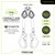 Frontline RPW062R Web Twin Leg 6' SRL with Steel Rebar Hook Ends (Pack of 2)