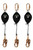 Frontline RPW11 Web Single Leg 11' SRL with Steel Snap Hook End (Pack of 3)