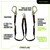 Frontline Combat Twin Leg 6' Rebar Hook Lanyard with Internal Shock Absorber - LIS62R