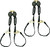 Frontline RPA092TB Tie Back Twin Leg Web 9' SRL with Tie Back Hook Ends (Pack of 2)
