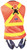 3M DBI SALA Delta Vest Hi-Vis Orange Reflective Workvest Harness with Quick Connect