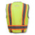 Radians SV6HG Hi-Viz Green Mesh Class 2 Two Tone Surveyor Vest