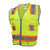 Radians SV6HG Hi-Viz Green Mesh Class 2 Two Tone Surveyor Vest