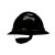 3M H-812SFV-UV SecureFit Full Brim Hard Hat Black Vented 4-Point Pressure Diffusion