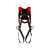 3M Protecta Comfort Vest-Style Positioning/Climbing Black Harness