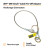 3M DBI SALA 5900554 Cable Tie-Off Adapter Anchor (12 ft.)