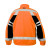 ML Kishigo JS138 Class 3 Orange Premium Black Series Soft Shell Jacket