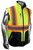 Radians SJ510X-3 Quilted Reversible Jacket with Zip-Off Sleeves X-Back