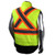 Radians SJ510X-3 Quilted Reversible Jacket with Zip-Off Sleeves X-Back