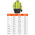 Ergodyne 8384 Hi-Vis Winter Jacket Quilted Parka Type R Class 3