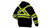 Pyramex RCSZH3311 Type O Class 1 Hi-Vis Black Premium Zipper Sweatshirt