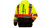 Pyramex RCSZH3310 Type R Class 3 Hi-Vis Lime Premium Zipper Sweatshirt