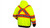 Pyramex RCSZH3310 Type R Class 3 Hi-Vis Lime Premium Zipper Sweatshirt