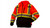 Pyramex RCSZH3320 Type R Class 3 Hi-Vis Orange Premium Zipper Sweatshirt