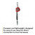 Protecta 3100425 Self Retracting Lifeline 11' Web with Steel Snap Hook