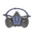 Moldex 7000 Reusable Half Mask Respirator With Cartridges & Filters (12 Bags/Case)