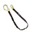 Frontline Combat Rebar Hook End 6' Lanyard with Internal Shock Absorber - LIS61R