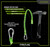 Frontline ToolGrip Elastic Tool Tether 15 lbs with Steel Turn Lock Carabiner TLS15 (Pack of 10)