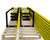 Frontline Yellow Guardrail System Non-Penetrating Kit (100 ft)