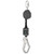 MSA VSOHW-011-NA-A Web Single-Leg Personal Fall Limiter with Large Aluminum Snaphook (6 ft)