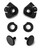 KASK WAC00005 Visor Screw Set for Superplasma Helmets