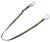MSA 10201452 V-Series Tieback Single-Leg Adjustable Restraint Lanyard (6')