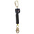 3M DBI SALA 3100520 Nano-Lok Personal Self-Retracting Lifeline with Anchor Hook and Web Steel Snap Hook (6 ft.)
