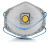 3M 8577 Organic Series P95 Organic Vapors Respirator (80 Ea/Case)