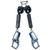 DBI-SALA 3100554 Nano-Lok Personal Twin-Leg Self Retracting Lifeline with Web Comfort Grip (6 ft.)