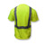 Radians ST11-2PGS Class 2 Hi-Viz Lime Safety T-Shirt with Max-Dri