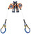 3M DBI SALA 3500231 Twin-Leg 8' SRL with Aluminum Rebar Locking Hooks