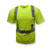 Radians Class 2 Hi-Viz Lime Safety T-Shirt with Max-Dri ST11-2PGS