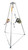 Miller MME-GKM1-02/50FT Complete Confined Space System (7 ft Tripod - 50 ft MightEvac+ Galvanized Self-Retracting Lifeline - 65 ft Galvanized HoistWinch)
