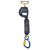 3M DBI SALA 3100590 Nano-Lok Web Self-Retracting Lifeline with Quick Connect & Aluminum Carabiner (11 ft.)