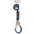 DBI SALA 3100599 Nano-Lok Web Self-Retracting Lifeline with Aluminum Rebar Lock Hook (9 ft.)